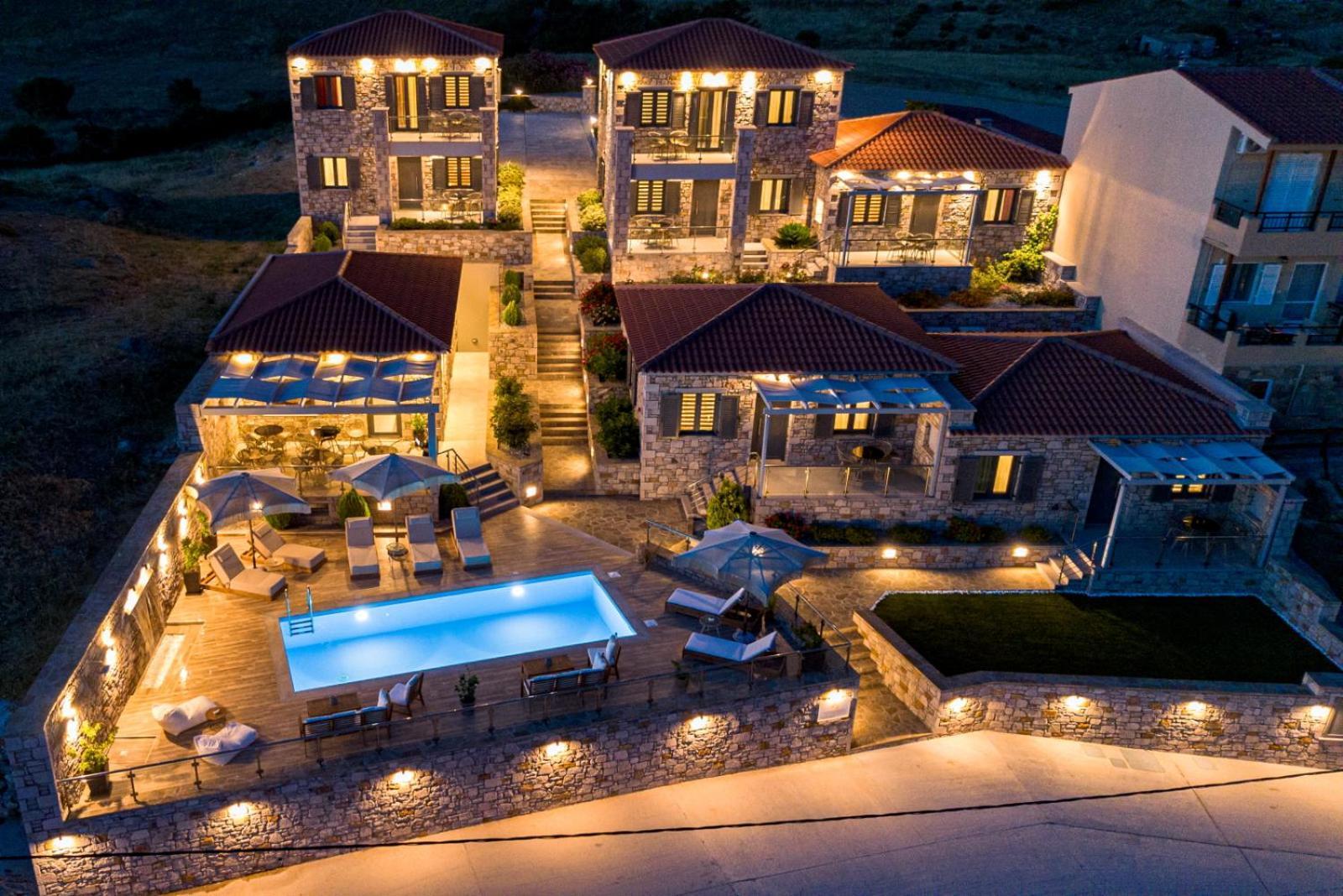 Agios Ioannis Kaspaka Lithoessa Luxury Apartments מראה חיצוני תמונה